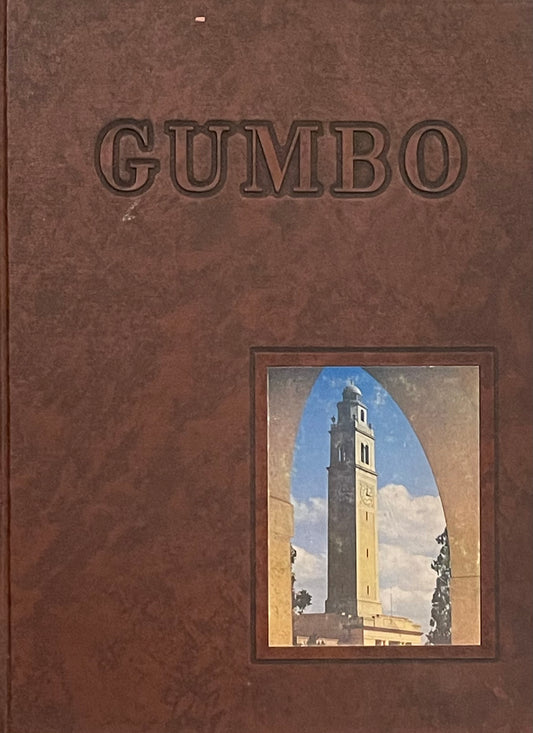 1955 GUMBO Louisiana State University Yearbook