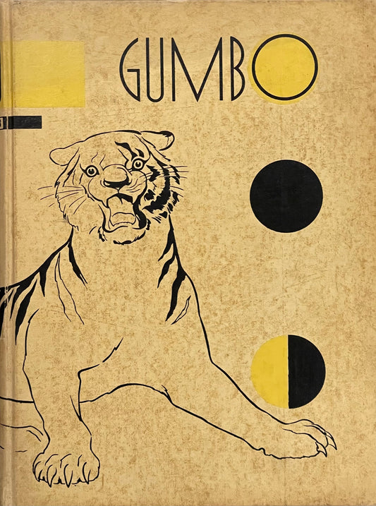 1958 GUMBO Louisiana State University Yearbook