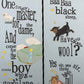 Pair of One-of-a-Kind Nursery Rhyme Paintings Signed by Sarah From Sarah Kilgore Studio