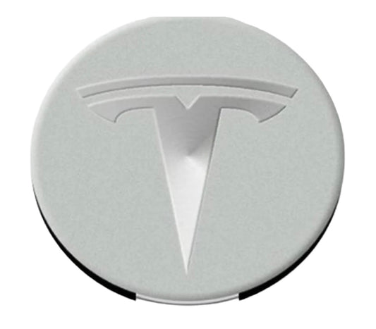 Set of Four Tesla Car Wheel Hub Center Caps Logo Emblem