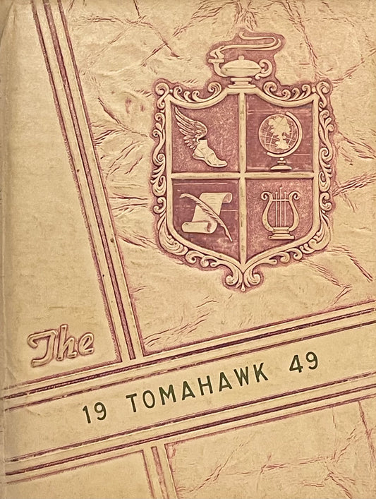 The 1949 Tomahawk Oakdale High School in Oakdale, Louisiana Yearbook