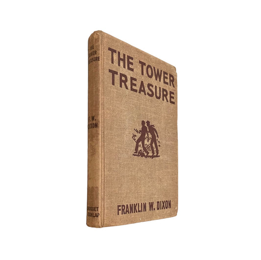 The Tower Treasure by Franklin W. Dixon Assumed First Edition Published in 1959 by Grosset & Dunlap Publishers