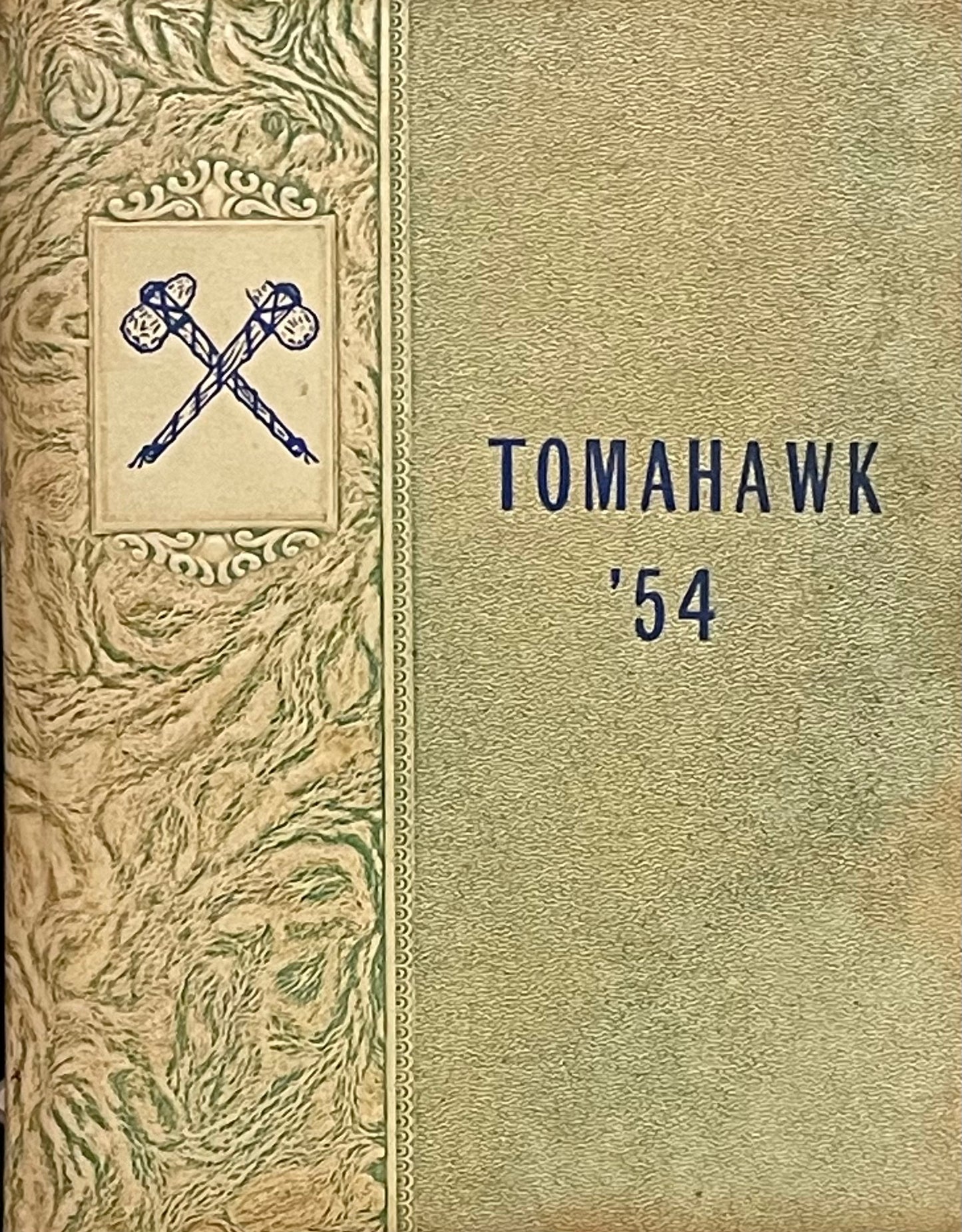 Tomahawk '54 Oakdale High School in Oakdale, Louisiana Yearbook